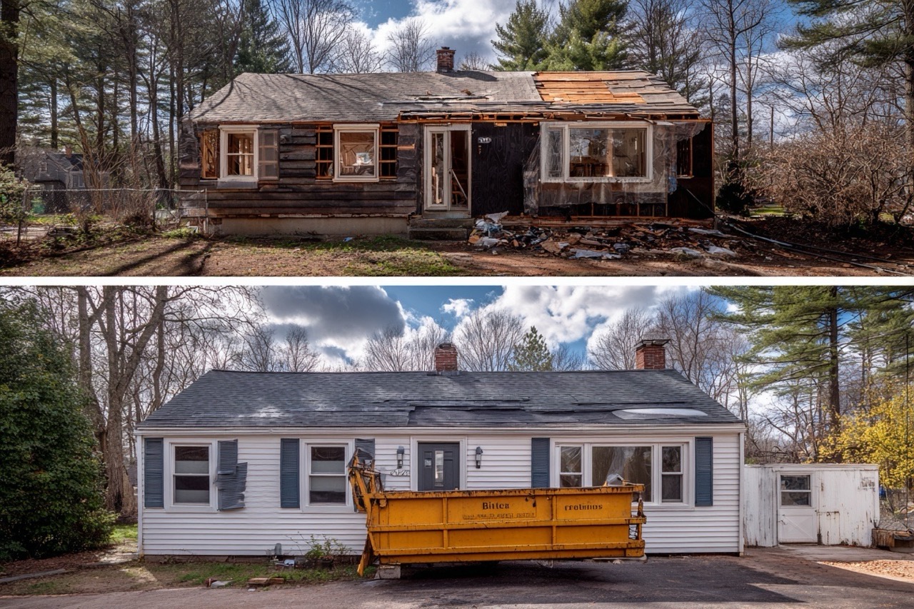 hoarder house renovation new hampshire structural repairs