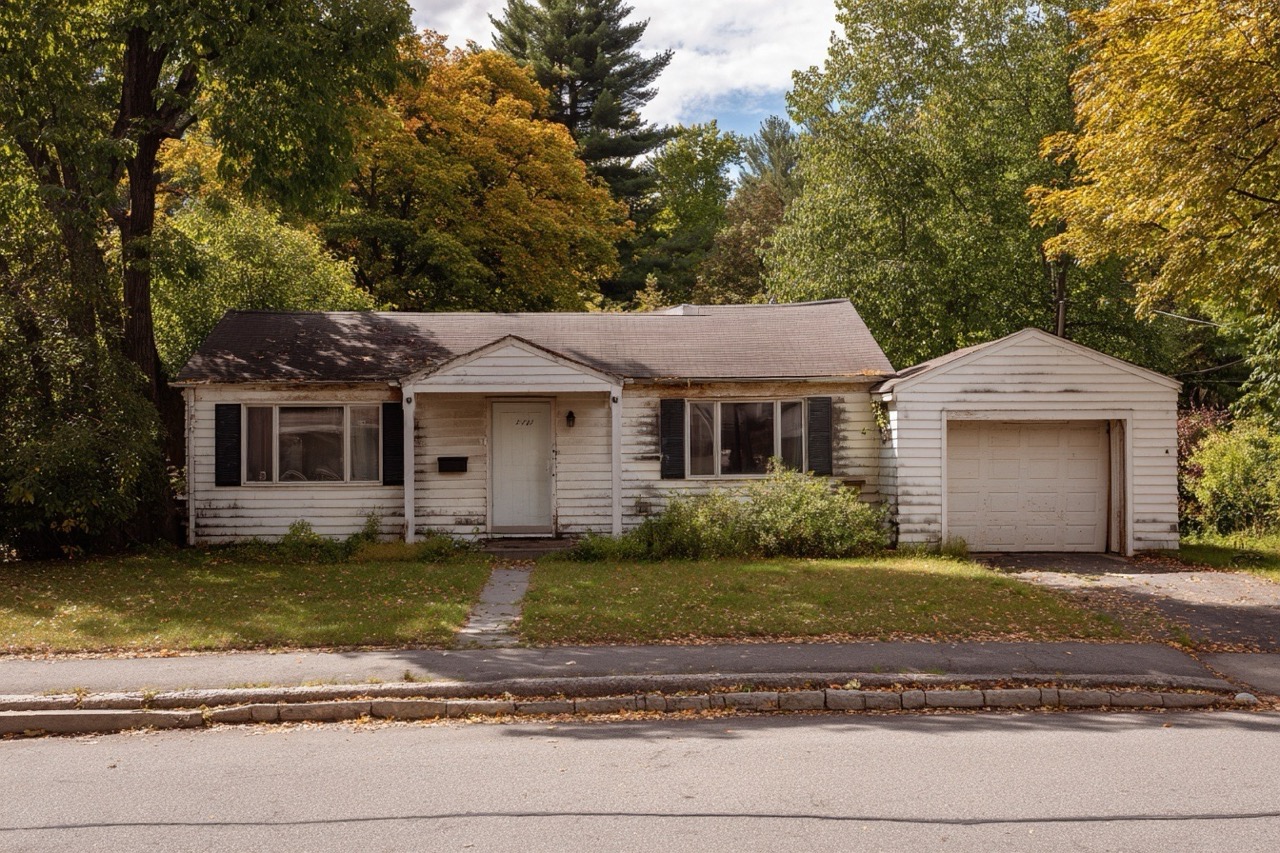 Ranch style inherited home in New Hampshire suburb