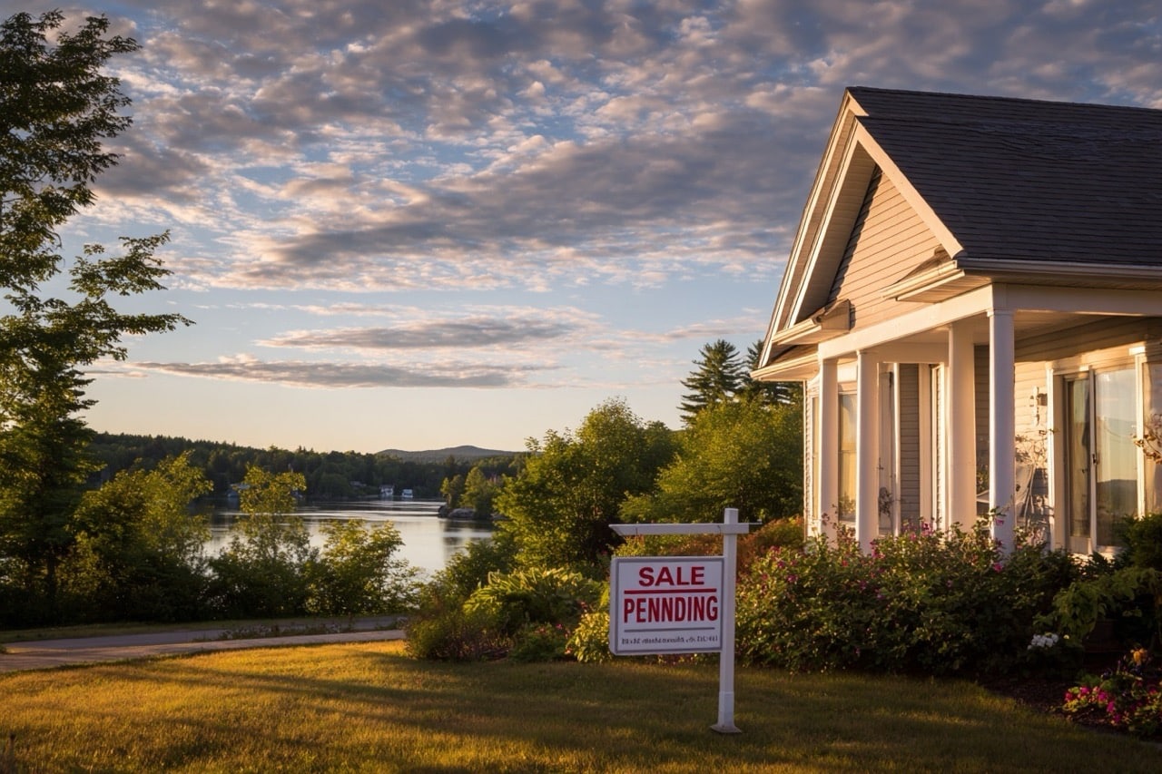 New Hampshire property with lien preparing for closing and title transfer