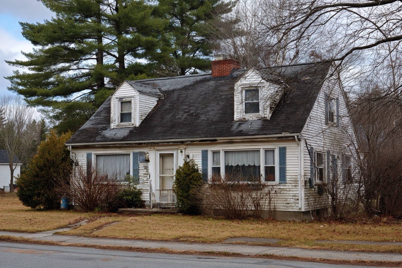Traditional New Hampshire home being prepared for probate sale