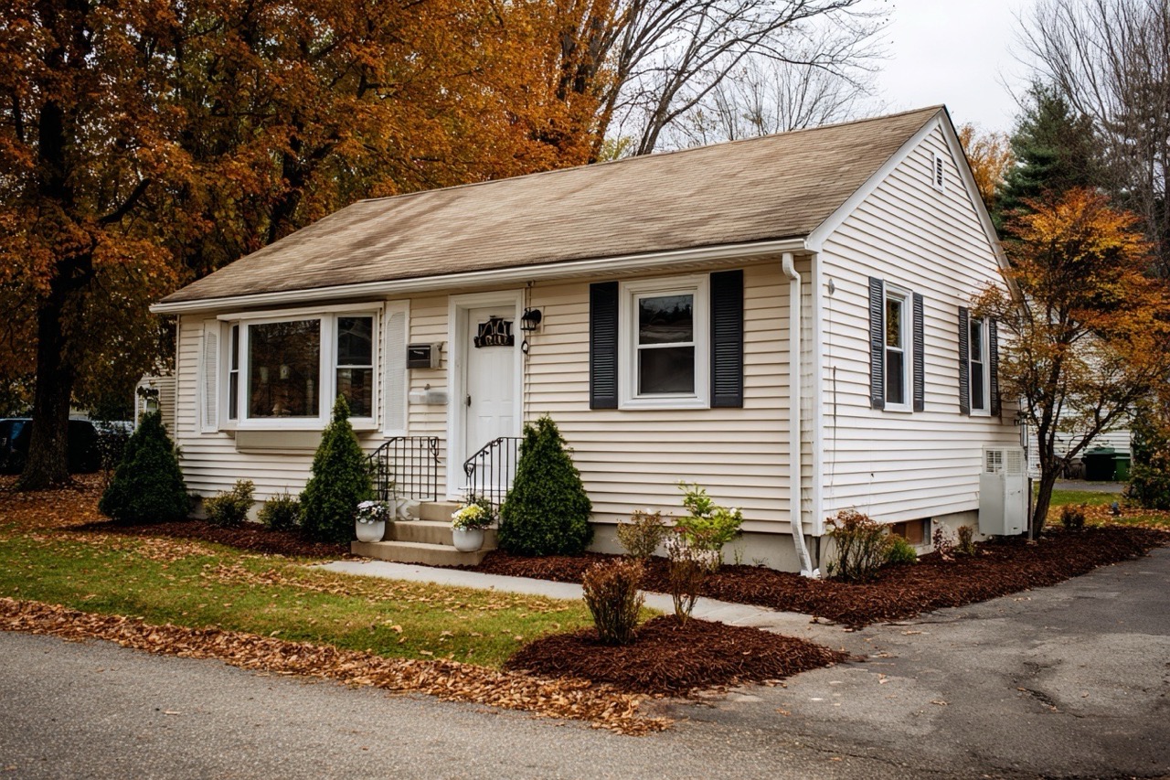 Rental property exterior with improved curb appeal in New Hampshire