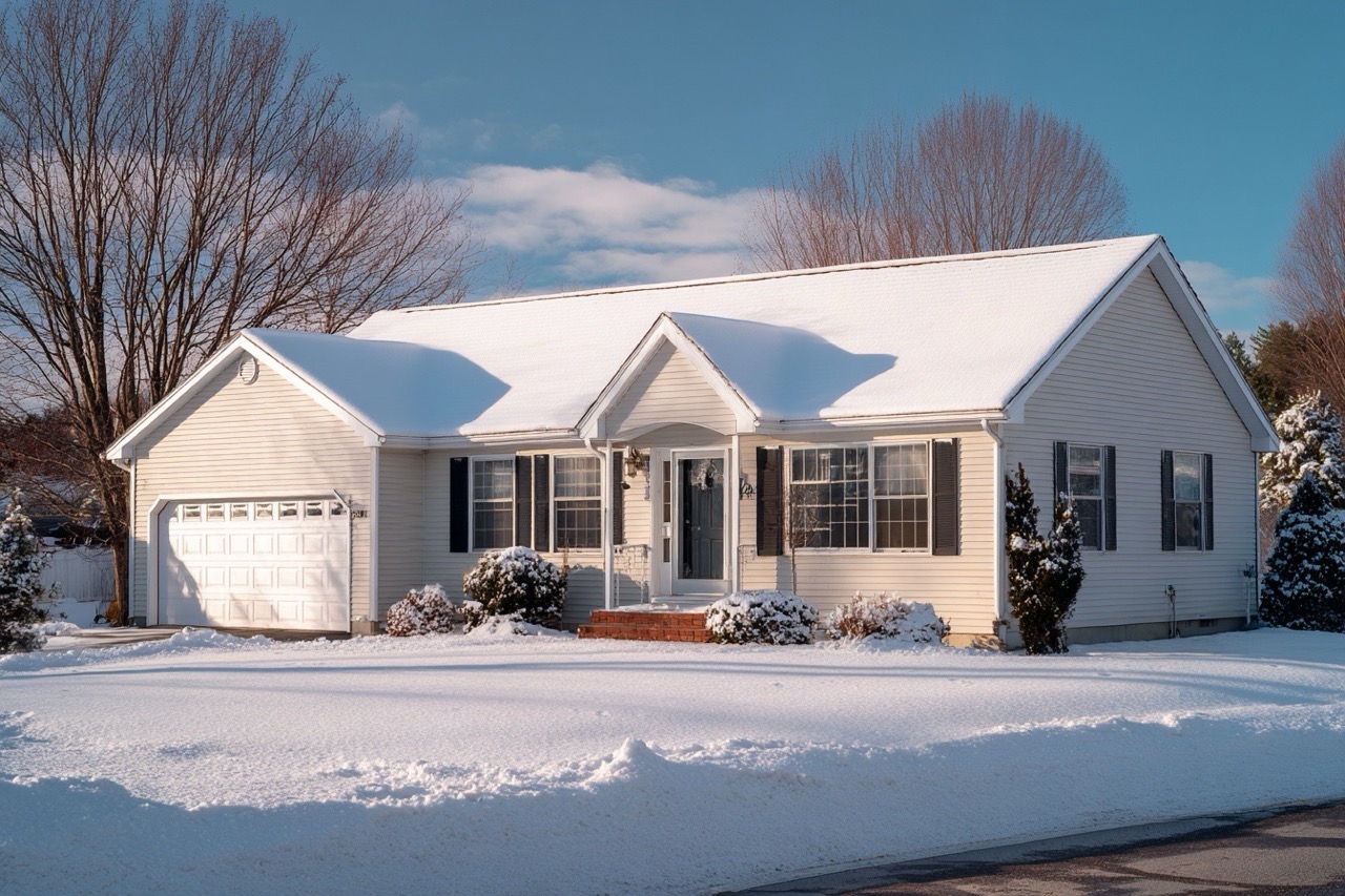 Selling foreclosure home New Hampshire colonial style property